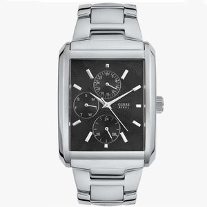 Vintage GUESS Men's 95291G Stainless Steel Chronograph Watch